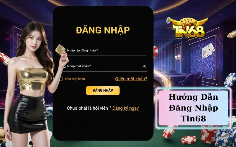 Hướng Dẫn Đăng Nhập Tin68