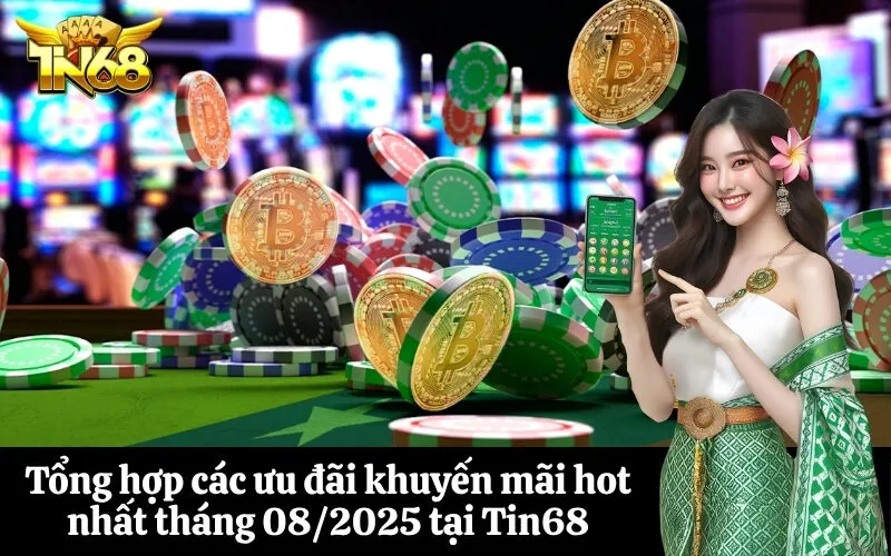 Tổng hợp các ưu đãi khuyến mãi hot nhất tháng 082025 tại Tin68